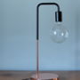 Black And Copper Slim Desk Lamp, thumbnail 3 of 3