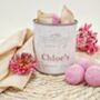 'Pink Bath In A Tin' Personalised Vegan Gift, thumbnail 1 of 8