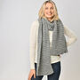 Linda's Scarf Knitting Kit, thumbnail 1 of 8