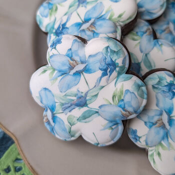 Blue Magnolias Luxury Biscuit's Gift Box, Eight Biscuits, 12 of 12
