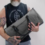 Personalised Canvas Leather Gym Duffle, thumbnail 1 of 12
