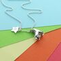 Personalised Roller Skate Star Necklace, thumbnail 1 of 3
