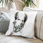 Inky Llama Large Luxury Cushion And Inner, thumbnail 1 of 4
