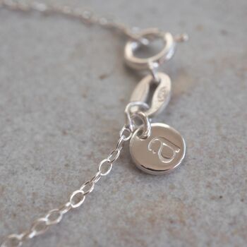 Personalised Hand Stamped Birth Year Necklace, 7 of 12