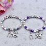 Personalised Horse + Horse Shoe Charm Bracelet, thumbnail 6 of 7