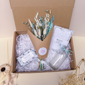 Blue Floral Gift Box, 3 of 4