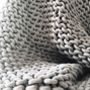 Super Chunky Knitted Blanket, thumbnail 5 of 6
