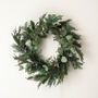 Frosted Berry And Pinecone Artificial Christmas Wreath, thumbnail 1 of 5