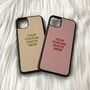 Personalised Quote Phone Case, thumbnail 1 of 4