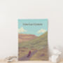 Lon Las Cymru Cycling Travel Poster Art Print, thumbnail 3 of 8