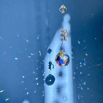 Wishbone Sun Catcher, Make A Wish Gift, 4 of 6