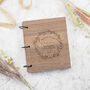 Personalised Baby Wreath Scrapbook Gift For New Parents, thumbnail 3 of 12