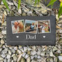 Personalised Photo Memorial Slate Grave Marker 30 X 20cm, thumbnail 9 of 9