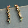 Rainbow Jewel Earrings, thumbnail 1 of 8