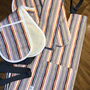 Imperfecto Happy Stripe Double Oven Gloves, thumbnail 3 of 6