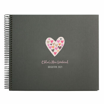 Personalised Hen Party Spiral Bound Book, 3 of 11