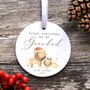 Personalised First Christmas As Nanny Grandad Ornament, thumbnail 10 of 11