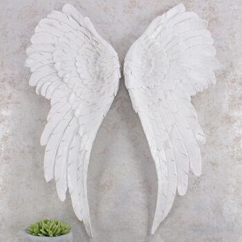 Large Angel Wings Wall Decoration, 4 of 4