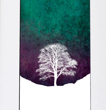 Winter Sky At Sycamore Gap, Fine Art Print, 2 of 7