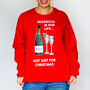 'Prosecco Is For Life' Christmas Jumper, thumbnail 1 of 10
