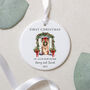 Personalised First Christmas New Home Ceramic Decoration, thumbnail 4 of 4