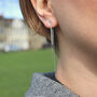 Drop Earrings Tassel Earring Wire Sterling Silver, thumbnail 1 of 5