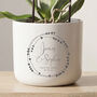 Personalised Wedding Gift For Couple | Indoor Pot Add Plant, thumbnail 2 of 6