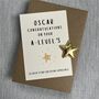 Personalised Well Done A Level's Gold Star Postcard, thumbnail 2 of 3