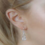 Cat Silver Earrings, thumbnail 2 of 4