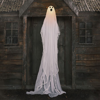 2m Light Up Ghost With Stand Halloween Decoration, 3 of 3