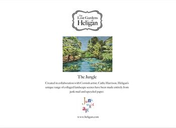 Cornwall Heligan Gardens Jungle Art Card, 3 of 3