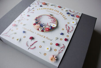 Olga Prinku Dried Floral Embroidery Hoop Kit Luxe, 4 of 11