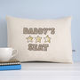 Personalised Stars Cushion Gift For Father's Day, thumbnail 5 of 12