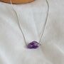 Amethyst 95 Silver Necklace A Gift For Clarity And Calm, thumbnail 2 of 3