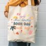 Personalised Teacher Book Bag Beach Bag, thumbnail 1 of 2