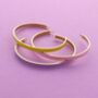 Enamel Coloured Plain Bangles, thumbnail 2 of 6