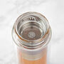 Glass Tea Infuser Tumbler With Bamboo Lid, thumbnail 4 of 6