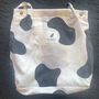 Cow Pattern Large Corduroy Bag Irregular Gradient Printing Colour, thumbnail 2 of 6