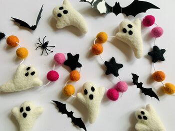 Ghoul Gang Halloween Ghost Garland, 5 of 6