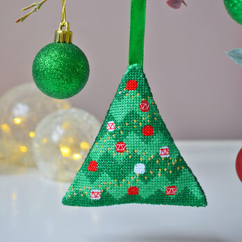 Stitch Your Own Christmas Tree Craft Kit, 4 of 6