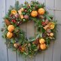 Fresh Classic Traditional Christmas Wreath, thumbnail 1 of 6