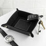 Personalised Dad's Luxury Black Valet Tray, thumbnail 2 of 3