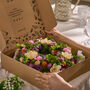 Personalised Alnwick Pink Green Floral Wreath, thumbnail 3 of 9
