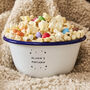Little Hearts Personalised Popcorn Bowl, thumbnail 2 of 6