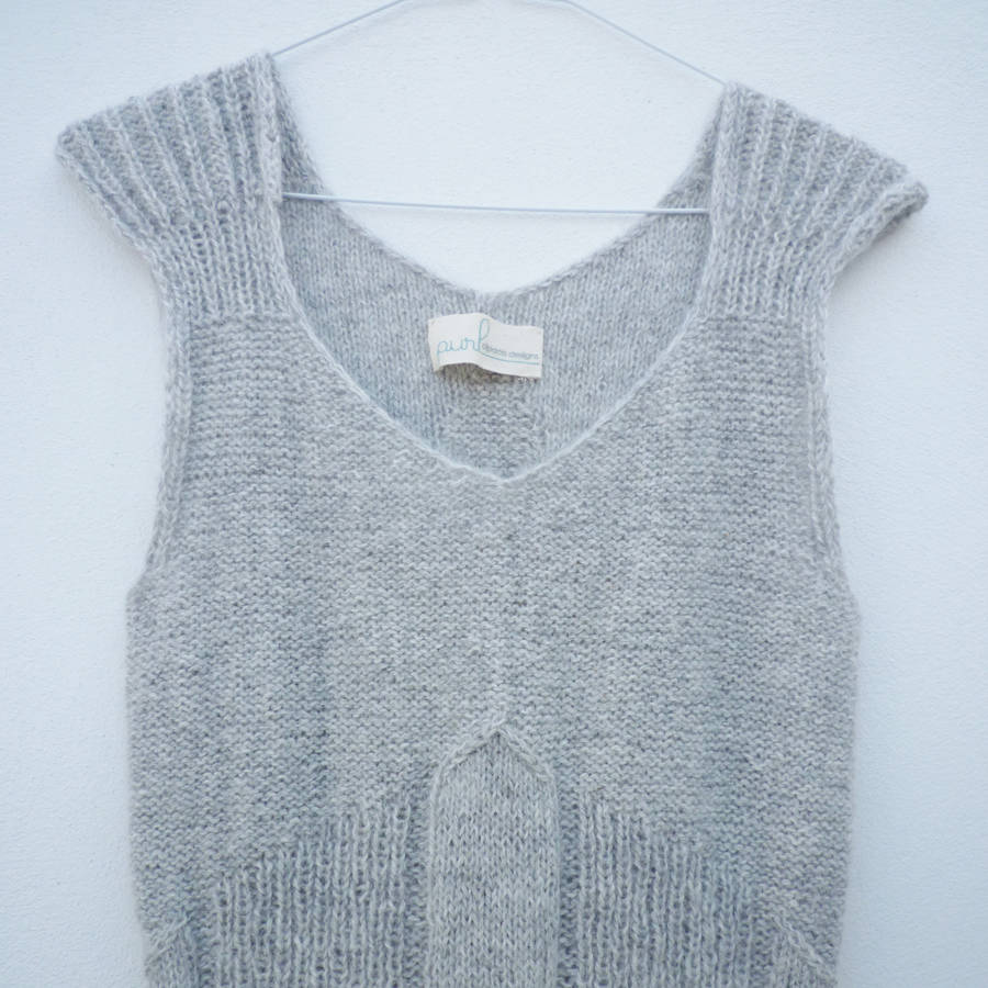 Lily Dress Knitting Kit By Purl Alpaca Designs