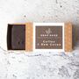 Coffee And Raw Cacao Eco Vegan Bar Soap, thumbnail 1 of 2