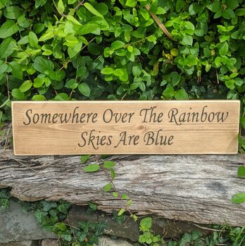 Hand Engraved Personalised Vintage Wood Signs, 11 of 12