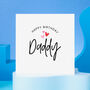 Happy Birthday Daddy Card, thumbnail 1 of 2