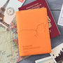 Personalised Coastline Passport Cover, thumbnail 5 of 6