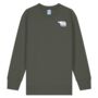 Organic Cotton Embroidered Polar Bear Sweatshirt, thumbnail 2 of 12